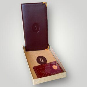 Authentic Must de Cartier Long Billfold Wallet | NWOT